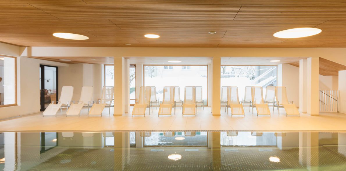 Indoor pool bregenzerwald hotel krone au