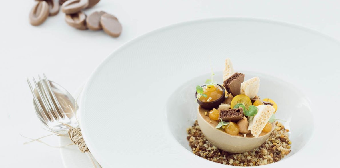 Chocolate desert by Matthias Huber hotel krone au