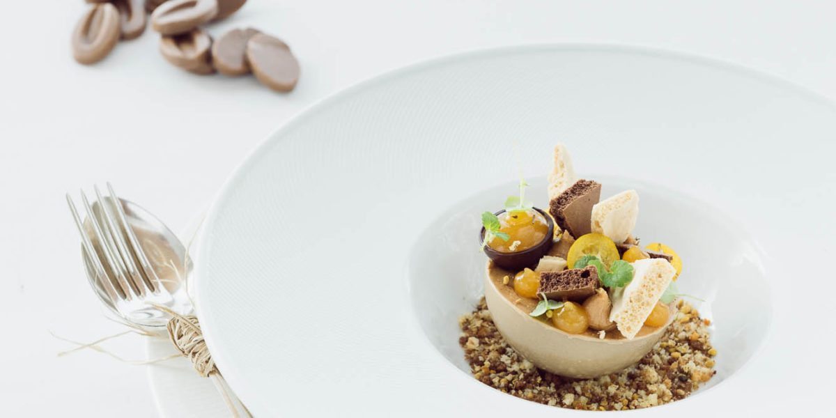 Chocolate desert by Matthias Huber hotel krone au