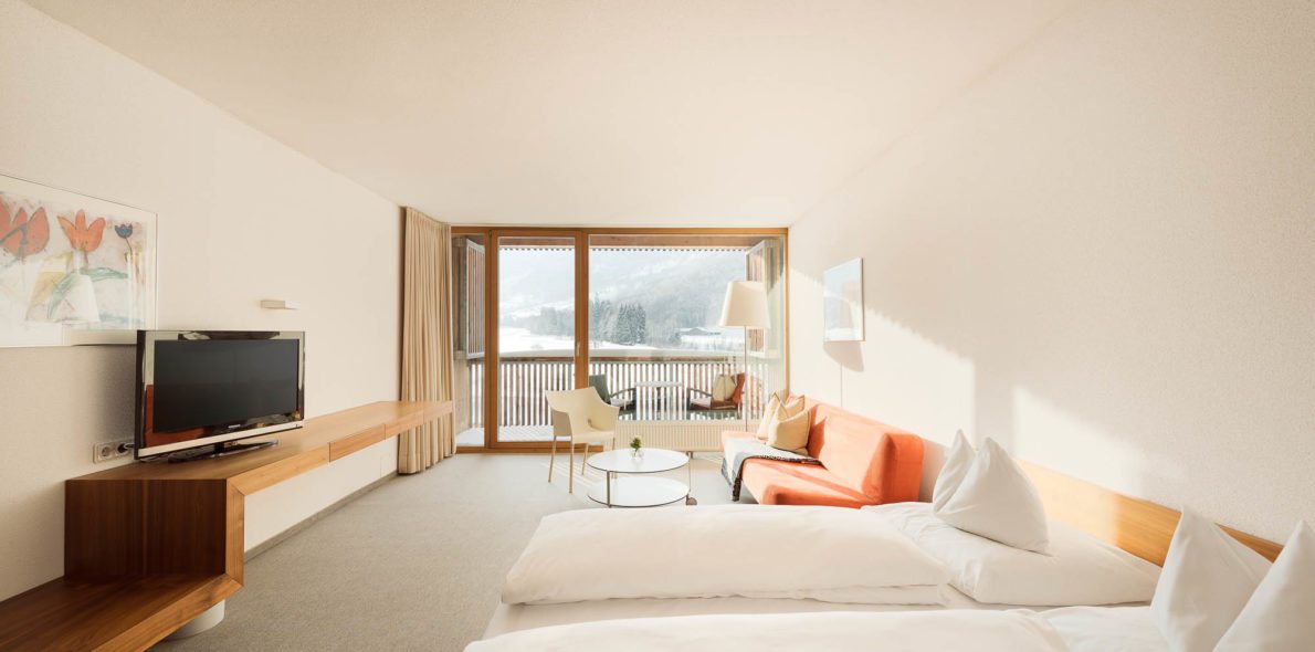 Zimmer mit Balkon bregenzerwald hotel krone au