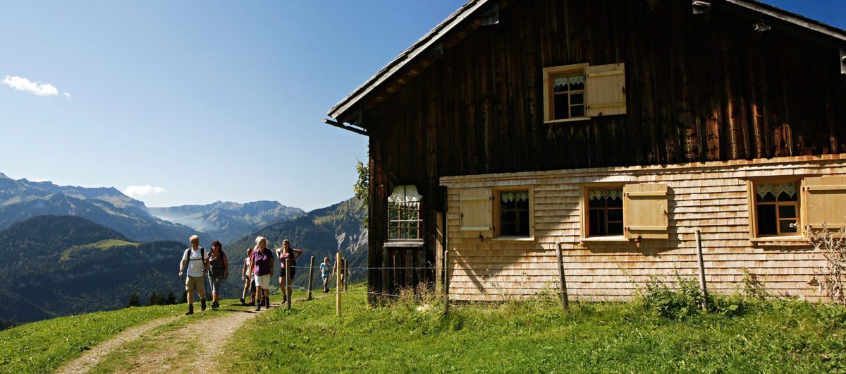 Hotel Krone Au Sommeraktivitäten im Bregenzerwald Wandern